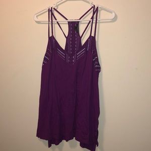 Strapped tank from Express